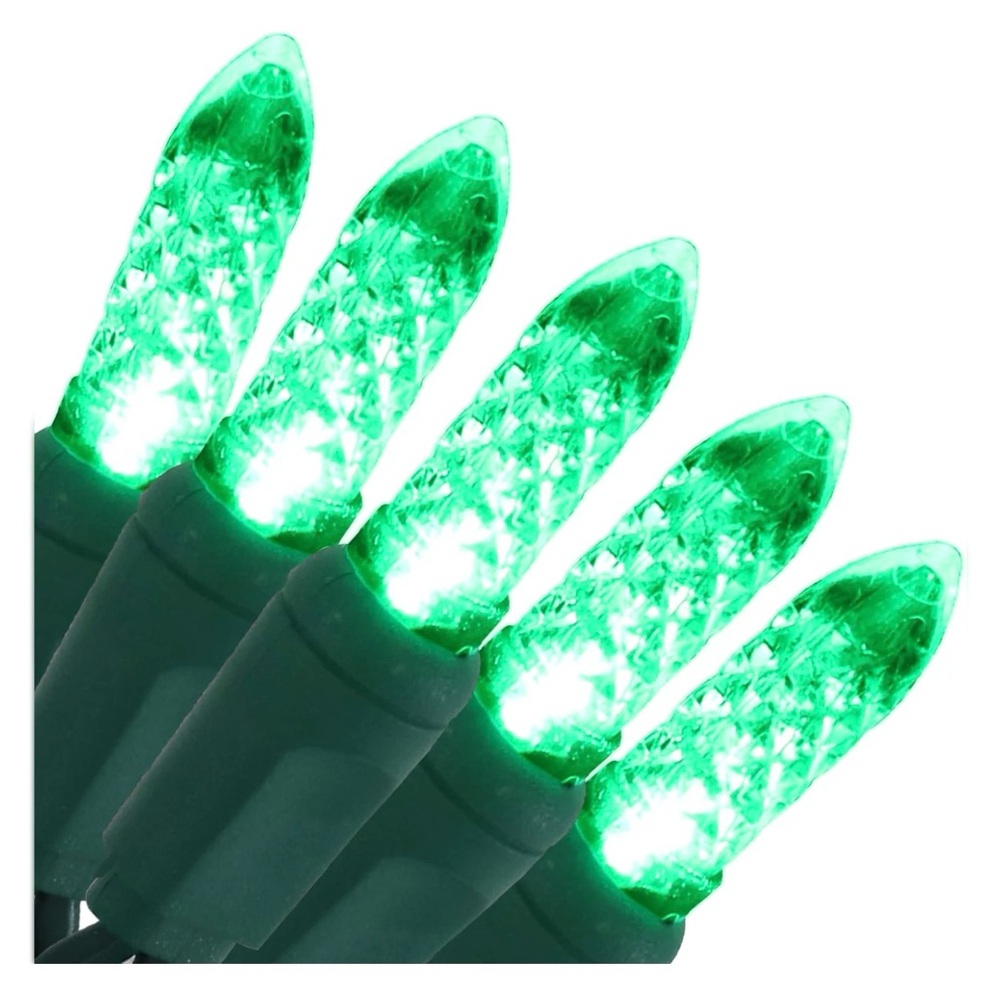Green LED String Lights